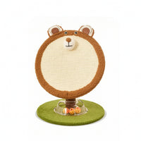Cat Scratcher with Toy Balls Compact Cat Scratching Board Large Furniture for Living Room