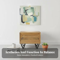 sturdy Wood chunk Table Rustic Minimalist look Nightstand Natural Texture Minimalist for meter for Interior Designers