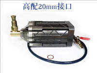 大马力工业级千斤顶助力器/气动千斤顶/液压千斤顶/用进口零部件 20mm 黑褐色助力器+修理包