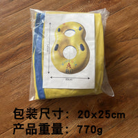 充气八字圈游泳圈双人泳圈亲子水上冲浪板腋下圈漂流圈双人游泳圈