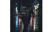 Waist Bag with Belt Steampunk Fanny Pack Hands-Unrestricted for Bikers