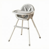 Baby High Chair Adjustable Footrest Feeding Chair Modern Design for Babies