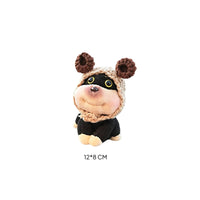 Mini Size Car Screen Topper Doll Easy Installation Cute Creature Dashboard Figure Non-Obstructive View Car Dash Creature Decor No Sight-Line Blocking for Women, Office Desk