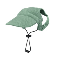 Dog Hat with Ear Holes Adjustable Dog Baseball Cap Long-Lasting for Hiking