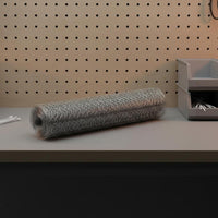 Galvanized Chicken Wire Roll Sturdy Farm Fencing Easy to Cut for Garden