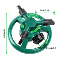 360 Degree Sprinkler Easy to Use Irrigation Sprayer for Lawn