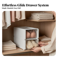 3 Pieces 3-Piece Underwear Organizer Set Space-Saving Drawer Divider for Parents