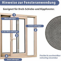 12m Self-Adhesive Brush Seal Strip, 9mm (W) x 5mm (T) Door Gap Seal Strip