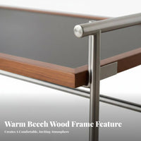foldable Tea Stand Foldable Design Coffee Table Space-Saving Nordic Inspired for Apartment Dwellers, Homeowners