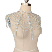 European-American Style Beaded Shawl Chain for Wedding Season