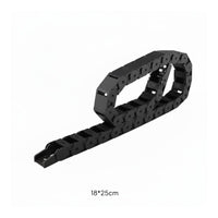 Fully Enclosed Drag Chain Stable Structure CNC Machine Cable Carrier Openable Links