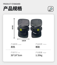 跨境水上电动冲浪板专用鞋套尾波风筝滑水板配件无动力水翼板脚套