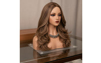 PVC Mannequin Bust Smooth Surface Display Head Bust Stable Base for Photo Photography