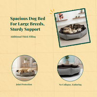 Orthopedic Dog Bed
Removable Cover
Non-Slip
All Seasons