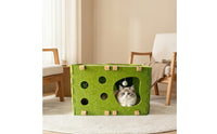 Felt Cat House Multi-Opening Cat Hideout Private Hideaway Stylish for Apartment