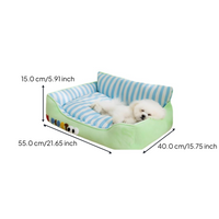 Washable small pet bed