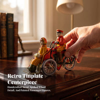 Clockwork Pedal Cycle Cyclist Ornament