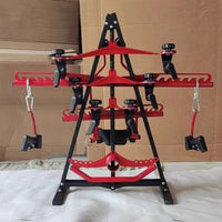 Detachable Storage Rack for Pull Handles, 8-Piece Set for Gym Use