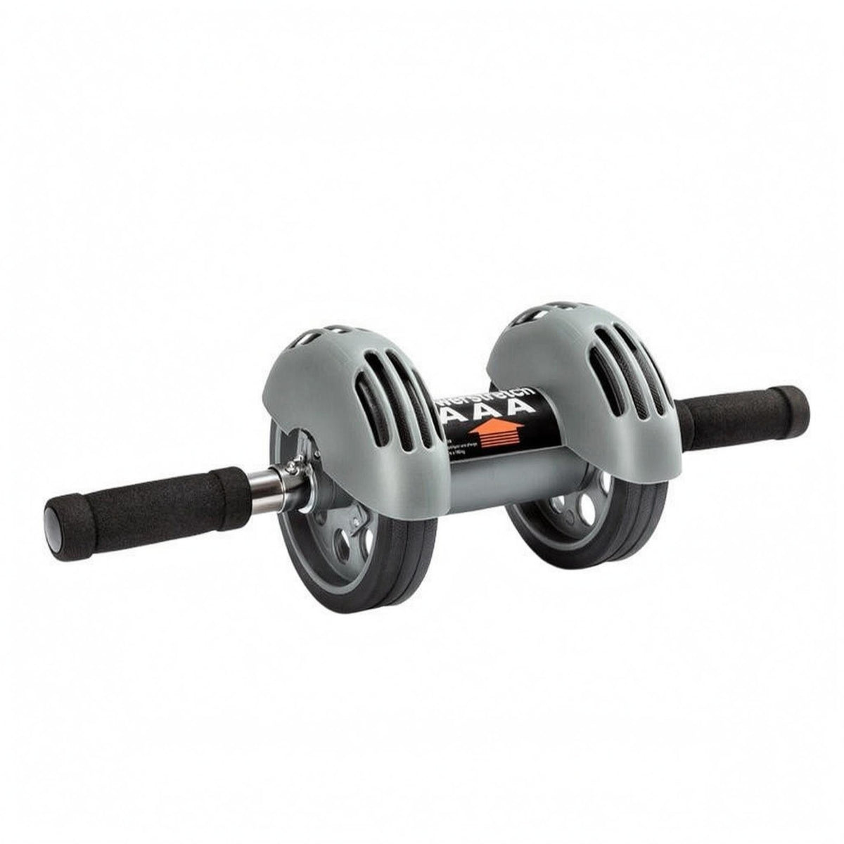 200 Kg Load Automatic Rebound Ab Wheel Foam Grip Rebound Ab Wheel 46 Cm Size Stable Design