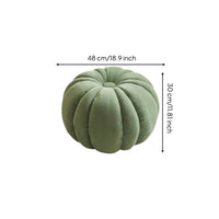 Pumpkin Stool Decorative Pumpkin Ottoman Cushioned for Bedroom