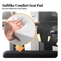 Ergonomic Mesh Chair with Leg Rest Support Highspine Ergonomic Chair Quiet Rolling Casters robust Duty for Remote Workers
