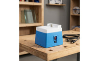 Self-Watering Glass Grinder with Water Feed Electric Glass Grinding Table Compact Grinder with Water Feed Bench-Top for Hobbyists, DIYers, Home Studio, Workshop