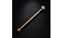 2 Pieces Soft doubleEnded Mallet Long-Lasting Percussion Mallet with Wooden Handle Lightweight Drum Stick with Felt Head Even for Drummers, Performance, Rehearsal