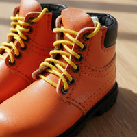 1:6 Scale Battle Boots High-Top Style 1:6 Scale Boots Handmade Toy Accessory for Collectors, Hobbyists