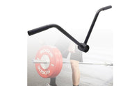 Back Training T-Bar Row Handle Solid Steel T-Shaped Bar Row Handle Angled Grip Fitness Accessory Ergonomic Design for Home Workout