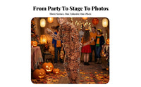 Full-Body Tiger Costume Hooded Tiger Onesie Cozy Animal Costume Lightweight for Stage Performances