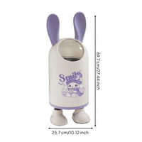 Cartoon Trash Can Wide Opening Household Storage Rounded Cylindrical