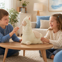 Cute Llama Water Hand-Operated Animal Water Toy Plastic Lightweight for Backyard