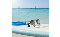 2 Pieces Stainless Fin Fastener Screw Paddleboard Fin Bolt Rust Resistant Watersports Hardware for Paddleboarders