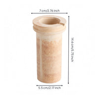 Ceramic Crucible Flanged Boarder Metal Melting Crucible Melt Pot for Foundry