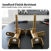 Replacement Steering Linkage Arms Direct Fit ATV Shock Absorption Arms Long-Lasting Hardware Sturdy for Mechanics