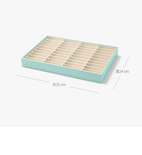 Bracelet Tray Display Grid 40 Position Jade Bracelet Storage Box Bracelet Display Stand Prop