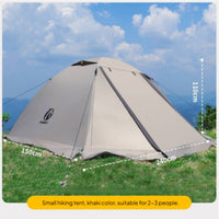 Double-Layer Tent Rainproof Dome Tent Weatherproof for Camping