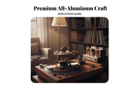 LP Disc Stabilizer Aluminum Construction Record Weight Stabilizer Vibration Dampening Record Weight for Audiophiles, DJs, High-Fidelity System
