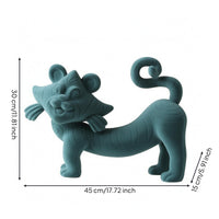 Tiger Sculpture Arched