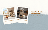 Glass Blender, Quiet, Self-Cleaning, 500W, Kitchen