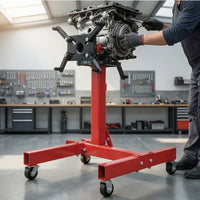 Rotating Engine Stand Stable Engine Stand with Wheels Rust Resistant for DIYers