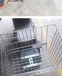 Universal Electric Vehicle Rear Rack Bracket Metal Square Box