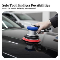 5unit air-powered Random Orbit Sander High Speed 10000 RPM for Factory, Mechanics