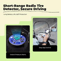 RF TPMS Tire Gauge for Cars