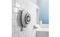 Handsunrestricted Wall Mounted Back Scrubber Adjustable Electric Shower Brush for Bathroom