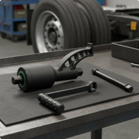 Truck Tire Removal Tool Easy to Use Labor Saving Lug Wrench Alloy Steel Heavy Duty Tire Wrench Set for Mechanics, Garage