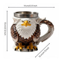 Animal Cup Cute Animal Mug 3D Design Decorative Mug for Display
