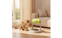 Rotating Dog Feeder Anti-Gulping Food Dispenser for Pets, Cats