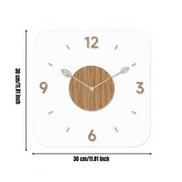 Levitating Number Wall Clock Non-Ticking Transparent Acrylic Clock Easy to Watch for Bedroom, Office