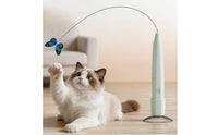 Automatic Interactive Butterfly Feline Toy Handsunrestricted Suction Cup Feline Wand